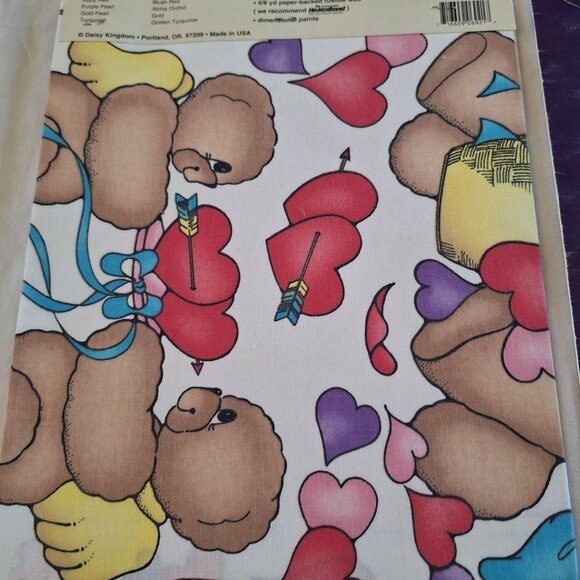 Daisy Kingdom No Sew Fabric Appliqué Transfer America Garden Lot - Picture 3 of 7